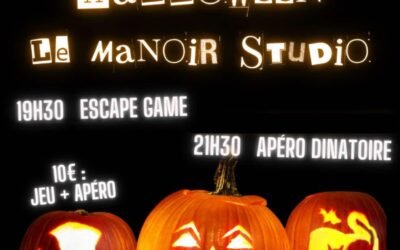 Escape Game d’Halloween au Manoir Studio !